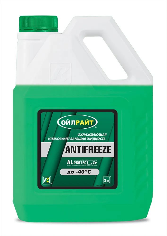 Антифриз Oilright -40 зеленый, 3кг