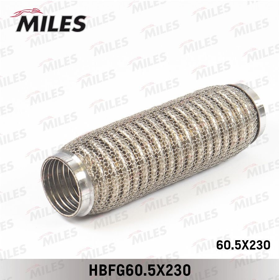 Компенсатор выхлопной трубы (гофра) 60.5х230 Miles HBFG605X230