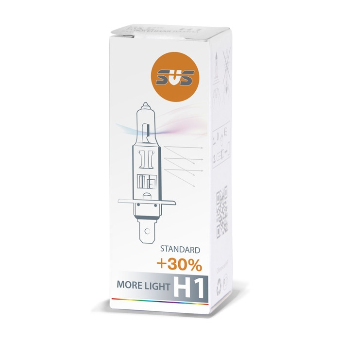Лампа галогенная H1 12V 55W SVS