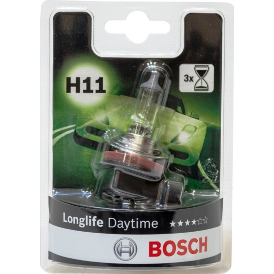 Лампа галогенная H11 55W 12V Longlife Bosch 1987301340