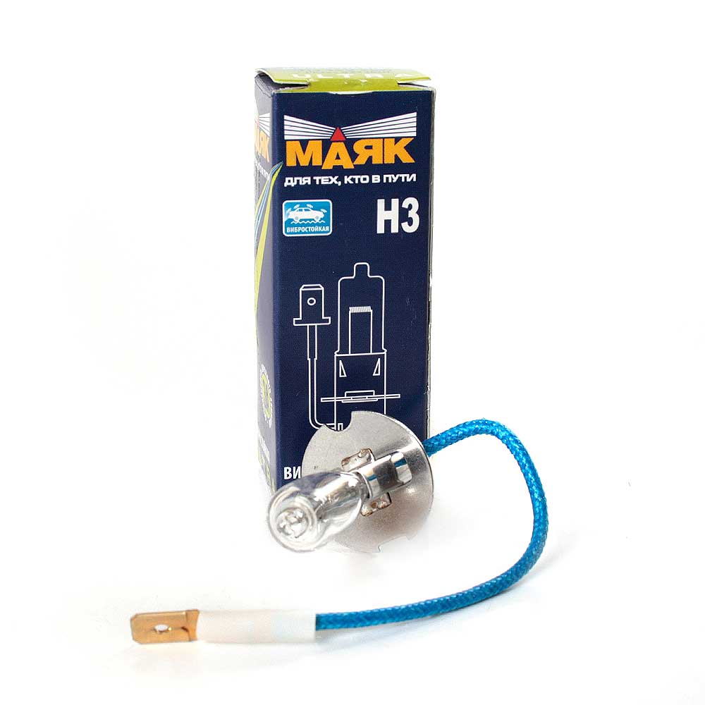 Лампа галогенная H3 12V 55W Маяк Ultra 82320UL