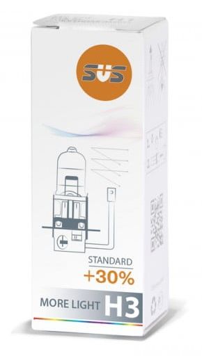 Лампа галогенная H3 12V 55W SVS