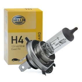 Лампа галогенная H4 12V 60/55W Hella 8GJ002525131