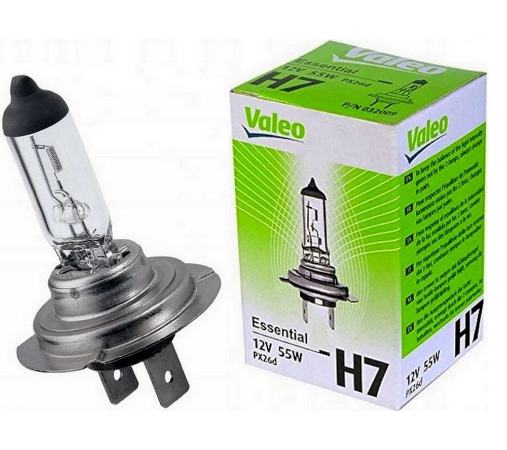 Лампа галогенная H7 55W 12V Valeo 032009