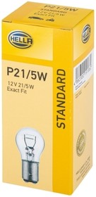 Лампа галогенная P21/5W 12V Hella 8GD002078121