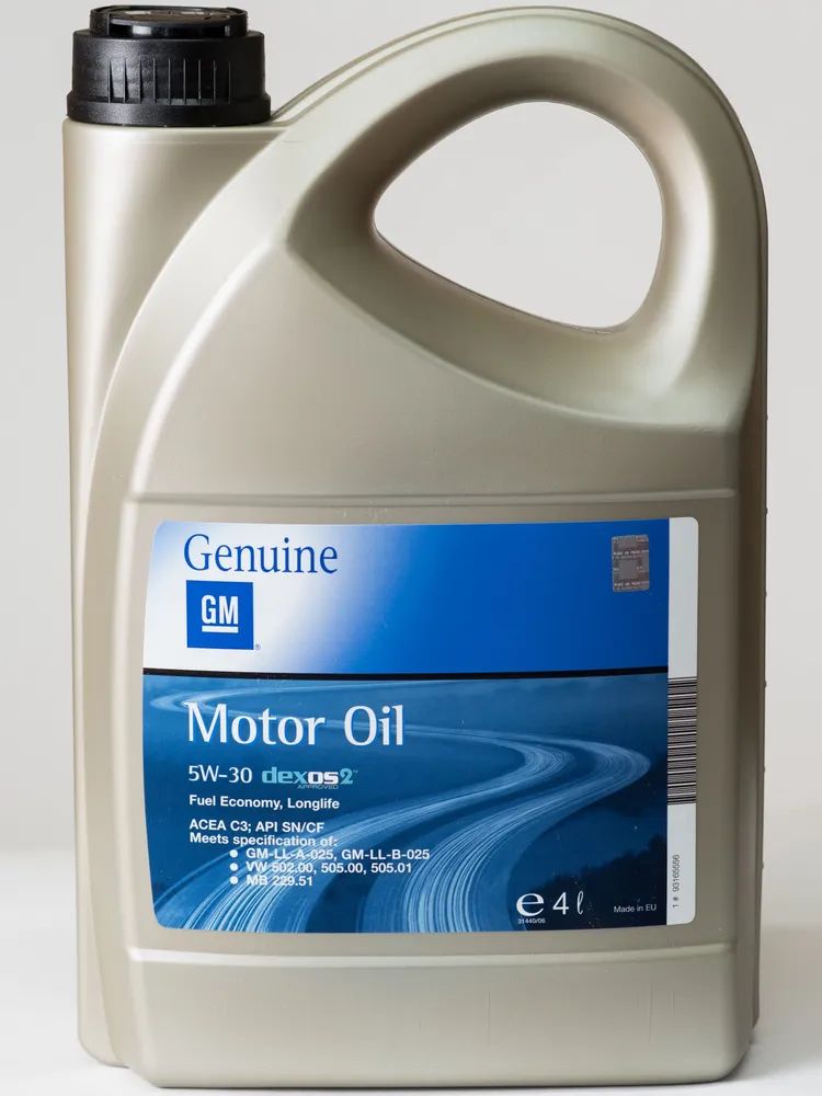 Масло моторное GM 5W30 dexos 2 longlife, EU, 4л