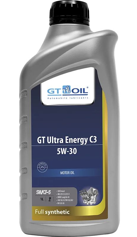 Масло моторное GT OIL Ultra Energy 5W30 C3, 1л