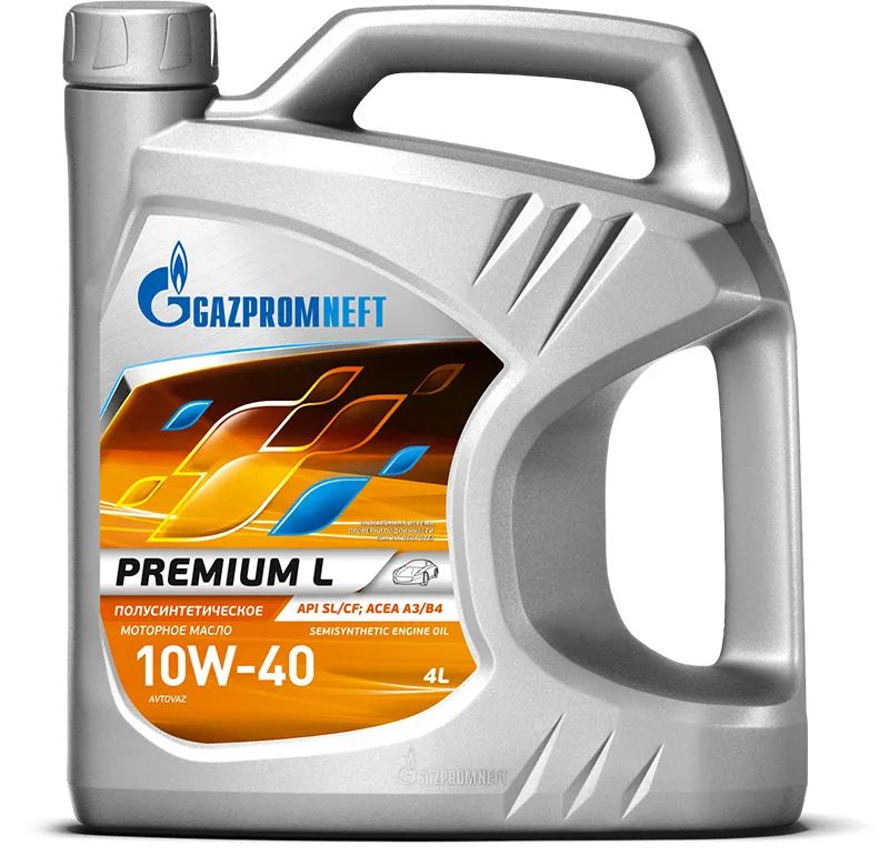 Масло моторное п/синт. Gazpromneft Premium L 10W40, 4л