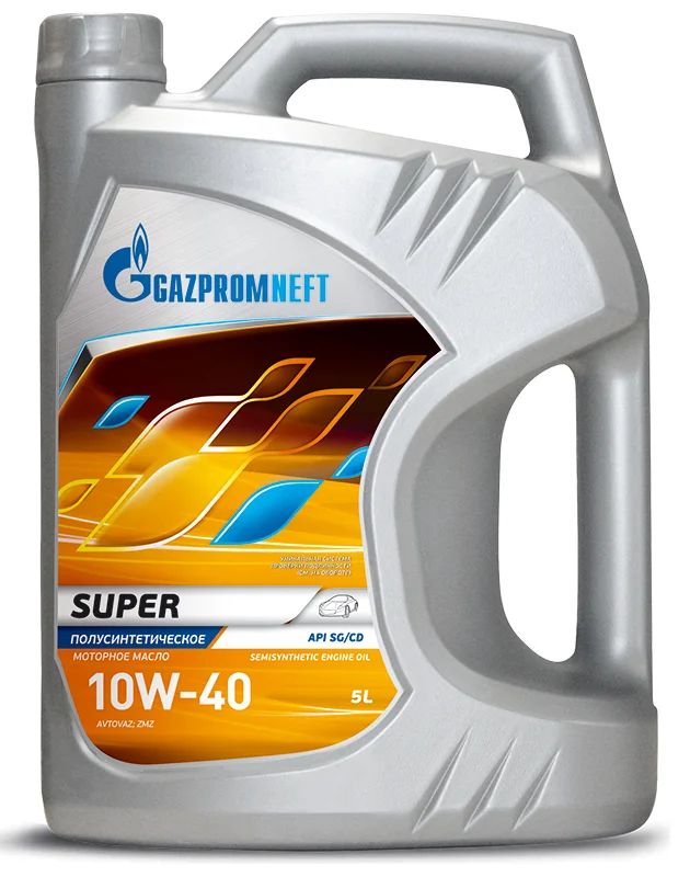 Масло моторное п/синт. Gazpromneft Super 10W40, 5л