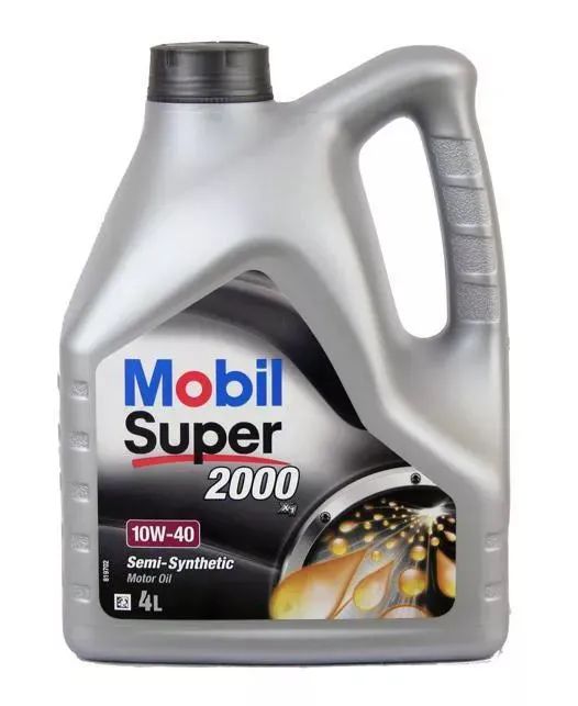 Масло моторное п/синт. Mobil Super 2000 X1 10W40 Турция, 4л