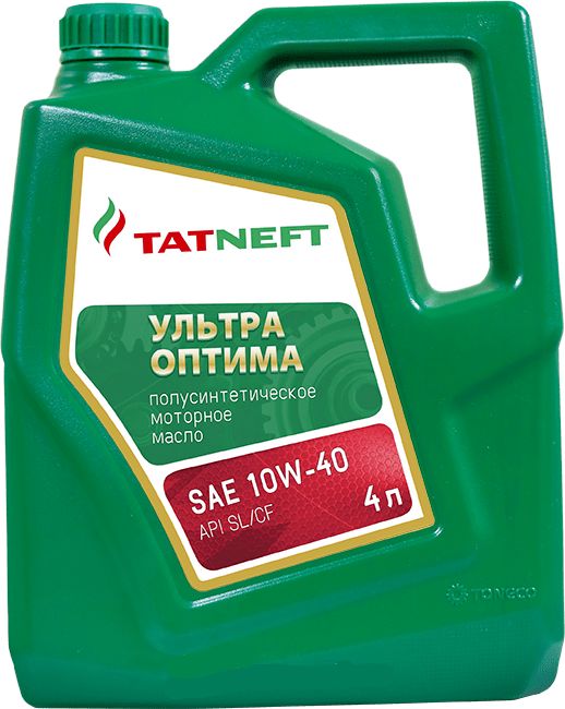 Масло моторное п/синт. Tatneft Ultra Optima 10W40 SL/CF, 4л