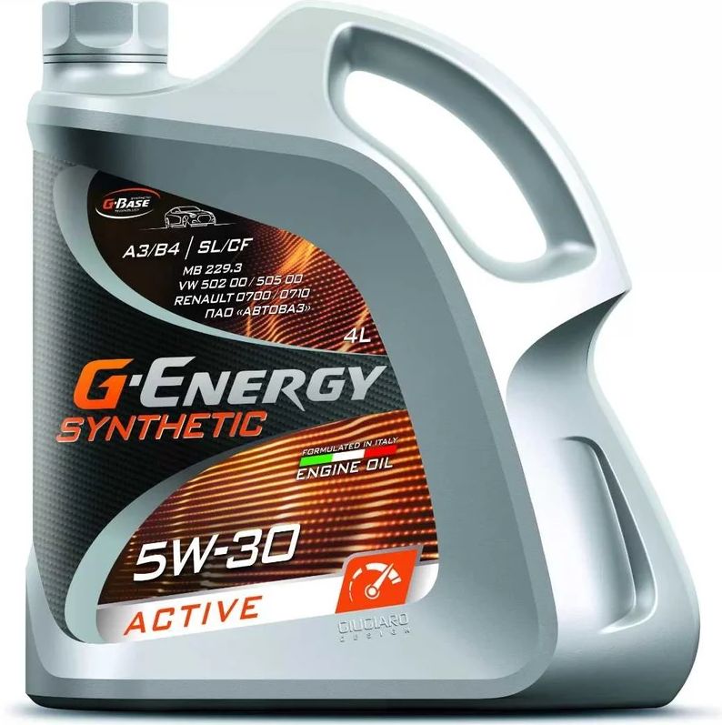 Масло моторное синт. G-energy Synthetic Active 5W30, 4л