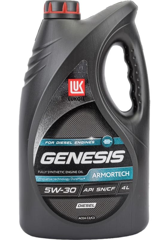 Масло моторное синт. Lukoil Genesis Armortech Diesel 5W30 C2/C3, 4л