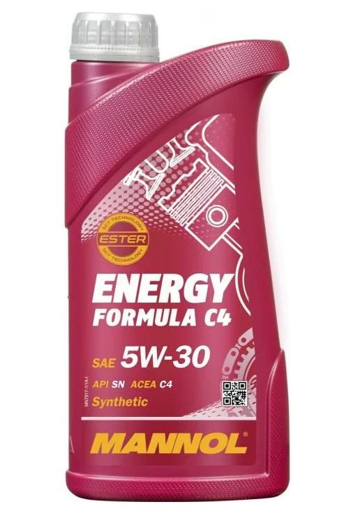 Масло моторное синт. Mannol Energy Formula C4 5W30 SN C4, 1л