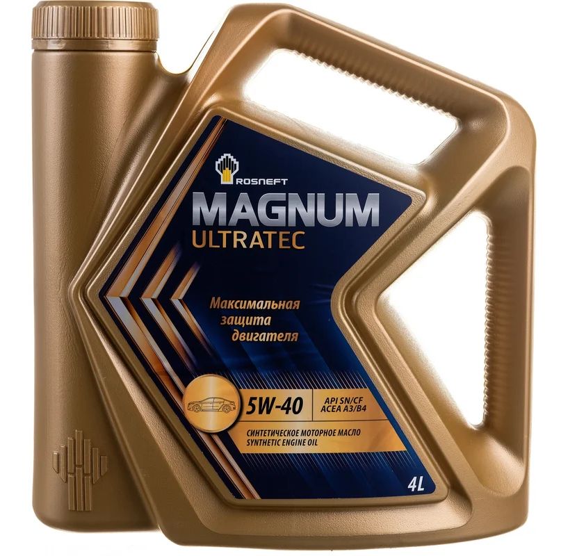 Масло моторное синт. Роснефть Magnum Ultratec 5W40, 4л