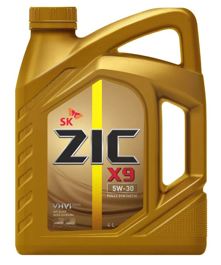 Масло моторное синт. ZIC X9 5W30, 4л