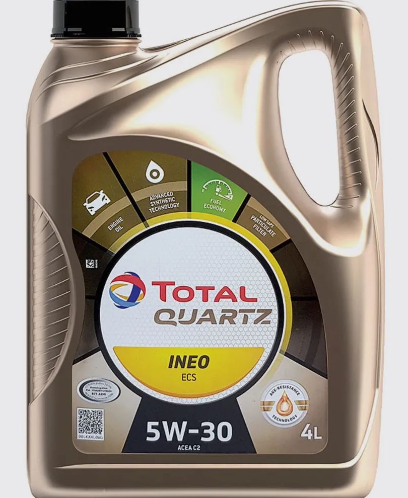 Масло моторное Total Quartz Ineo ECS 5W30 C2, 4л
