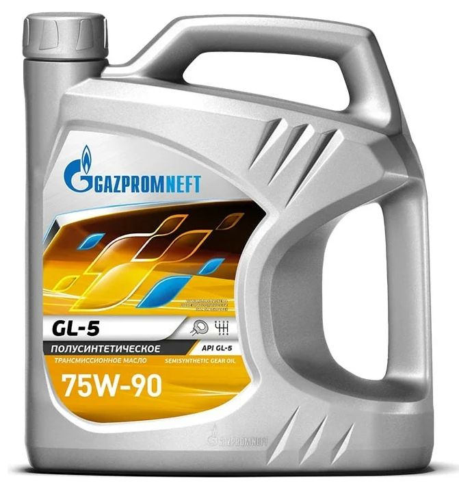 Масло трансмиссионное п/синт. Gazpromneft 75W90 GL-5, 4л